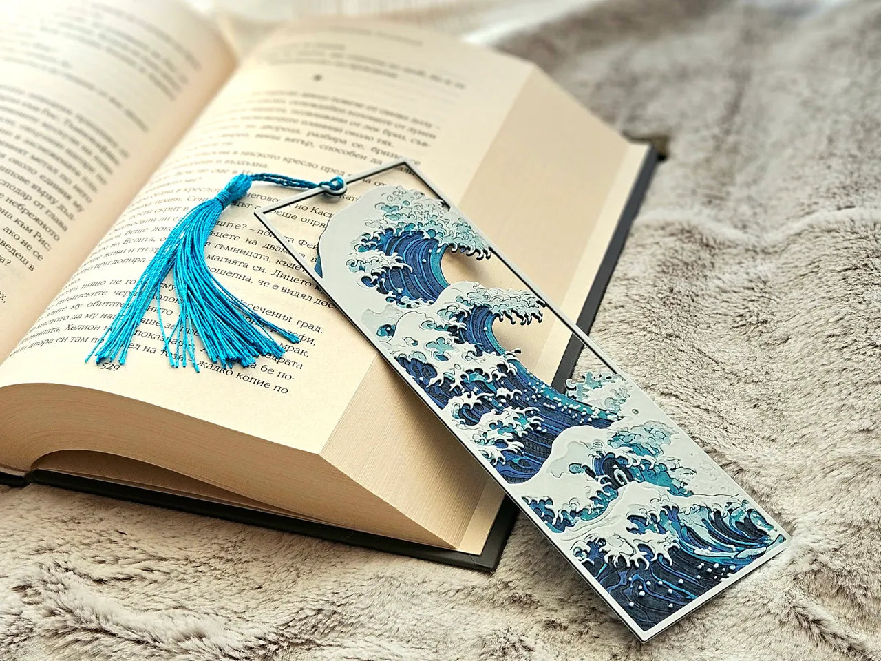 The Great Wave Bookmark β 3D Printed Art You Can Read With ππ