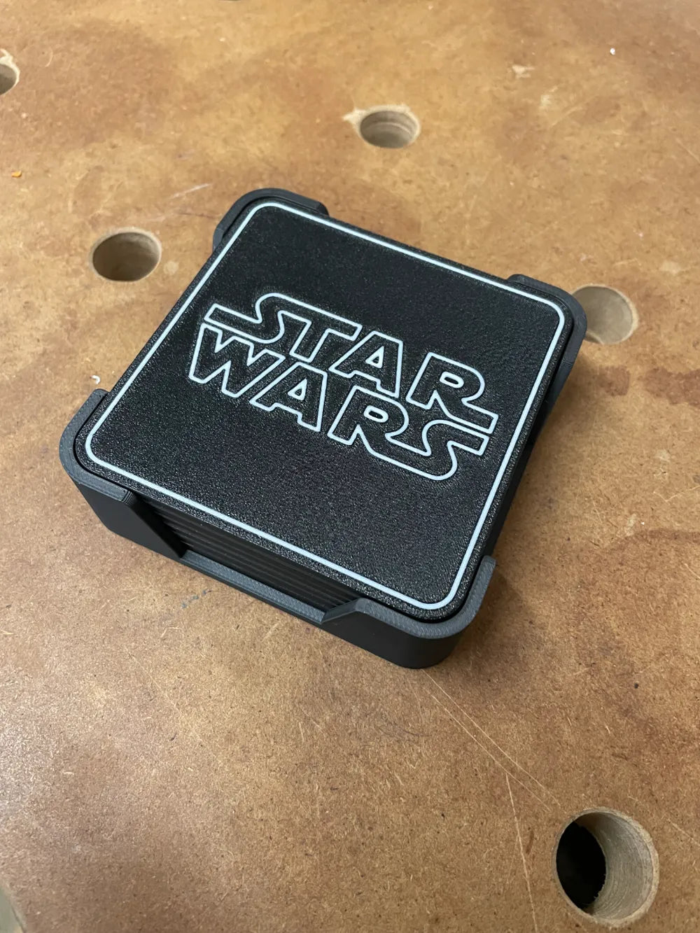3D "Star Wars" Coaster Set - The Force is with Your Coffee