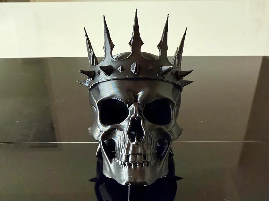💀 Skull of the Dark King – 3D Printing