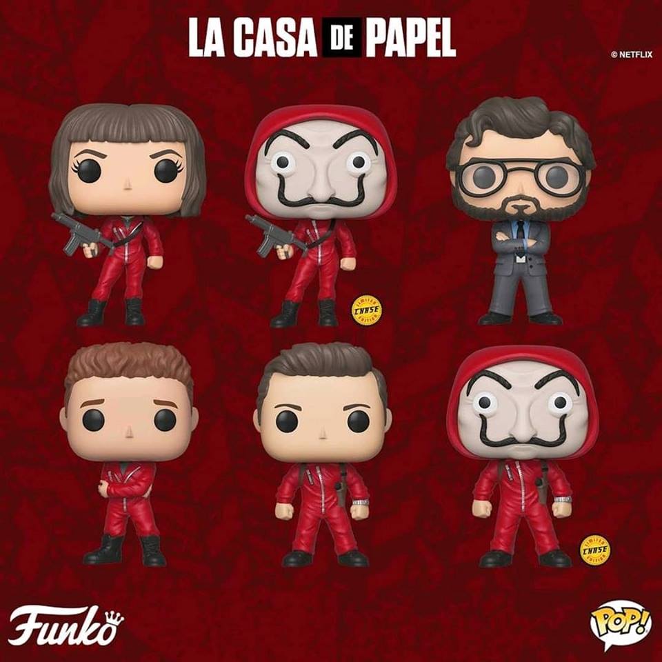 💰  La Casa de Papel – 3D Printed Chibi Heist Crew (Unpainted)