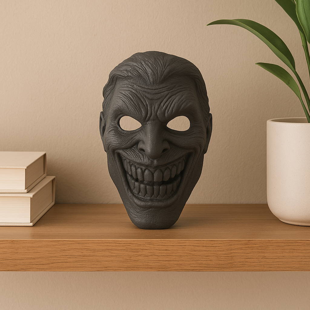 🃏 Joker Horror Mask – תלת מימד שמטריף את החושים